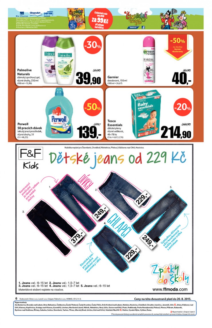 leták Tesco malé hypermarkety od 7.8.2013 strana 1 leták Tesco malé hypermarkety od 7.8.2013 strana 1