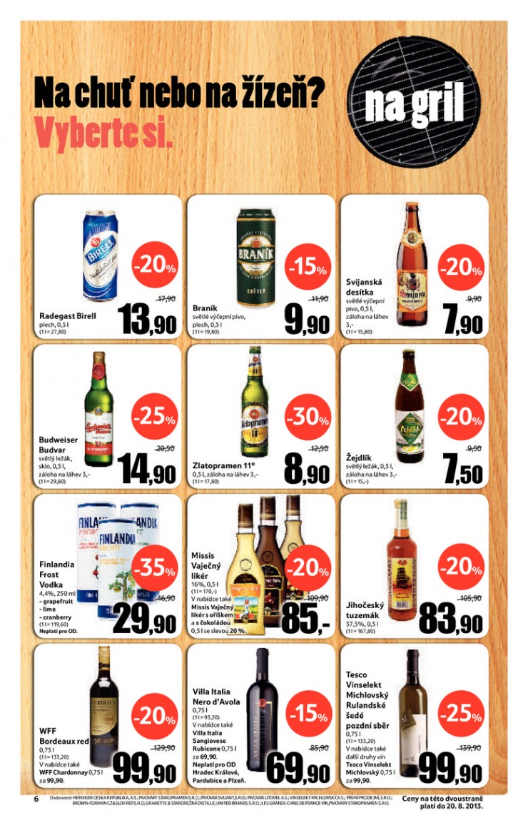 leták Tesco velké hypermarkety od 7.8.2013 strana 1 leták Tesco velké hypermarkety od 7.8.2013 strana 1