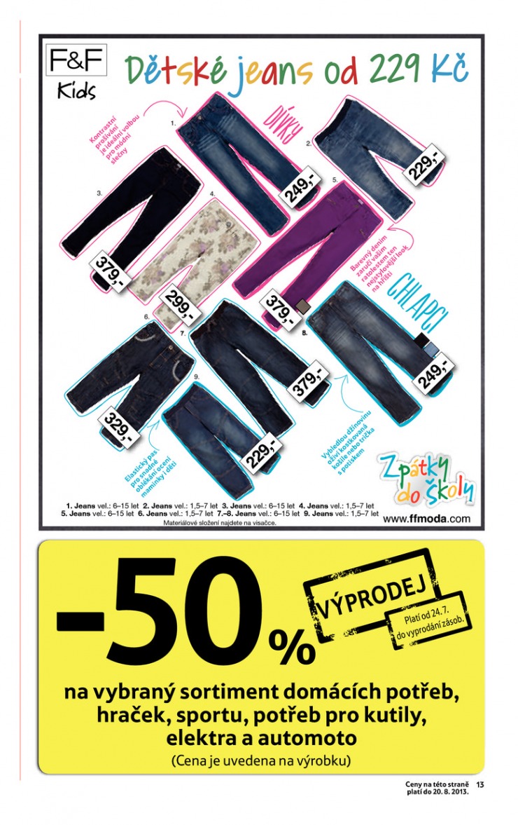 leták Tesco velké hypermarkety od 7.8.2013 strana 1 leták Tesco velké hypermarkety od 7.8.2013 strana 1