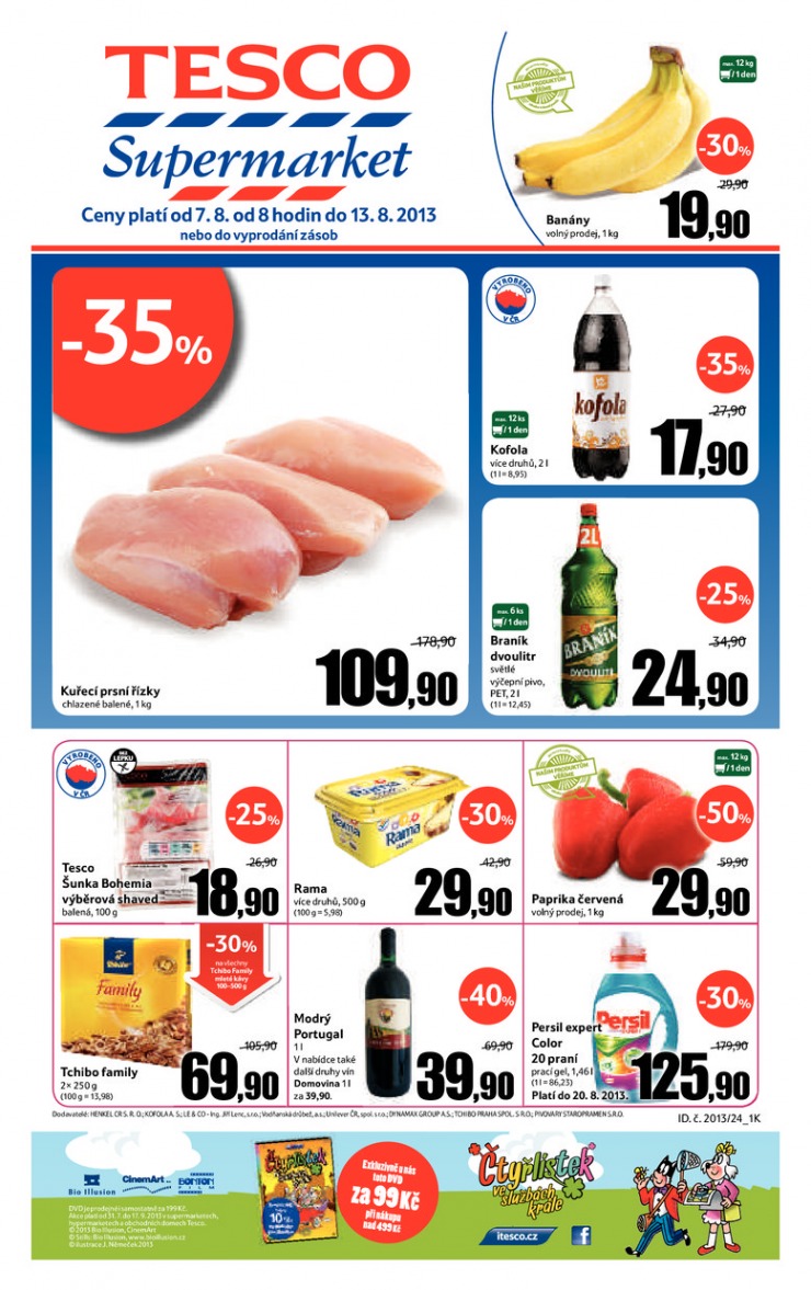 letk Tesco supermarkety od 7.8.2013 strana 1