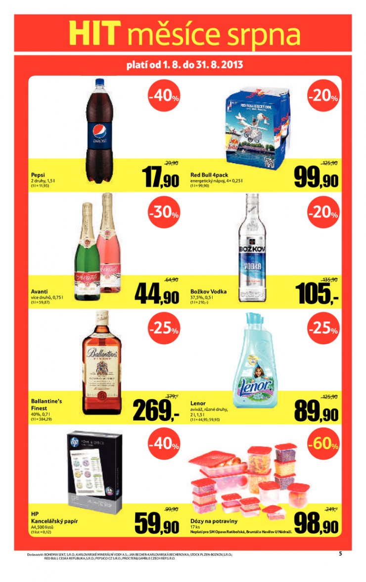 let�k Tesco supermarkety od 7.8.2013 strana 1