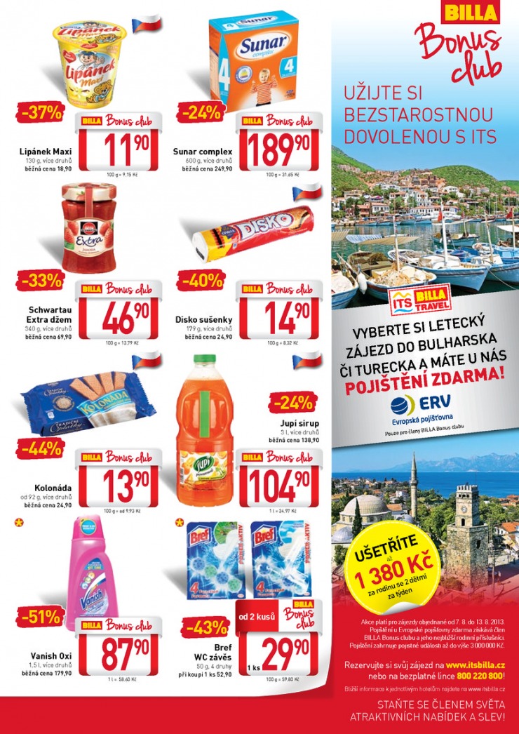 let�k Billa velk� od 7.8.2013 strana 1