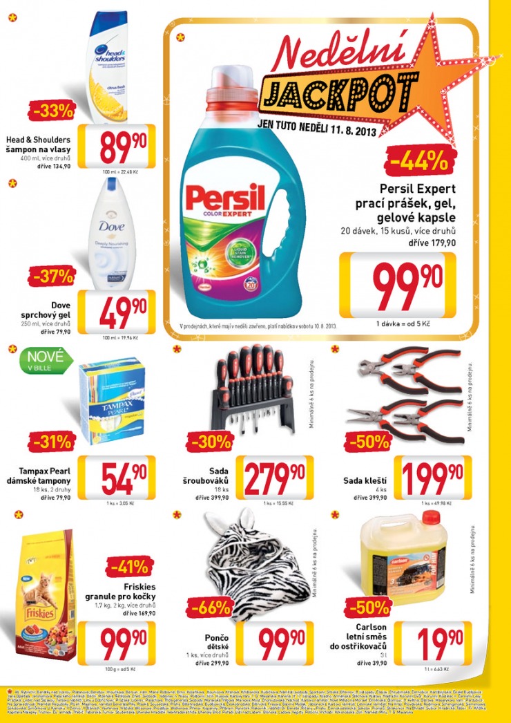 let�k Billa velk� od 7.8.2013 strana 1