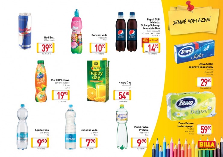 let�k Billa zp�tky do �koly od 5.8.2013 strana 1