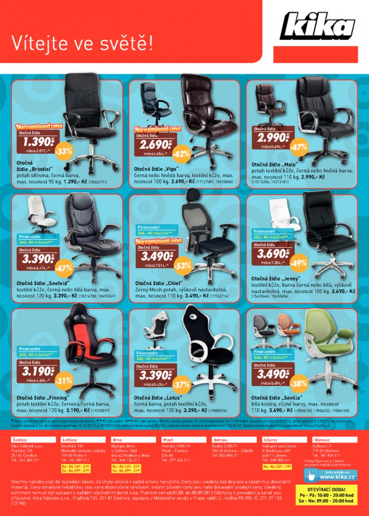leták Kika Aktuální leták od 5.8.2013 strana 1 leták Kika Aktuální leták od 5.8.2013 strana 1