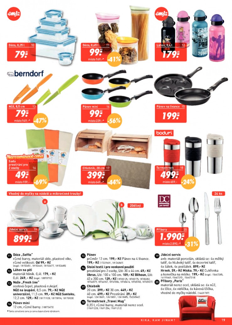 leták Kika Výhodný svět od 5.8.2013 strana 1 leták Kika Výhodný svět od 5.8.2013 strana 1