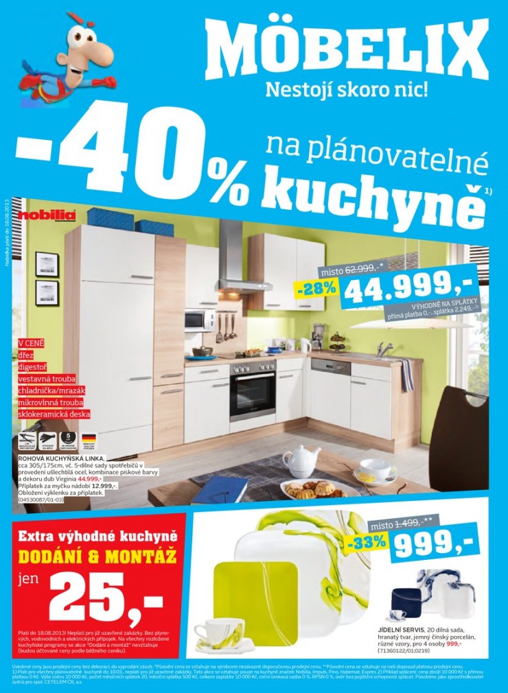letk Mobelix Aktuln prospekt od 5.8.2013 strana 1