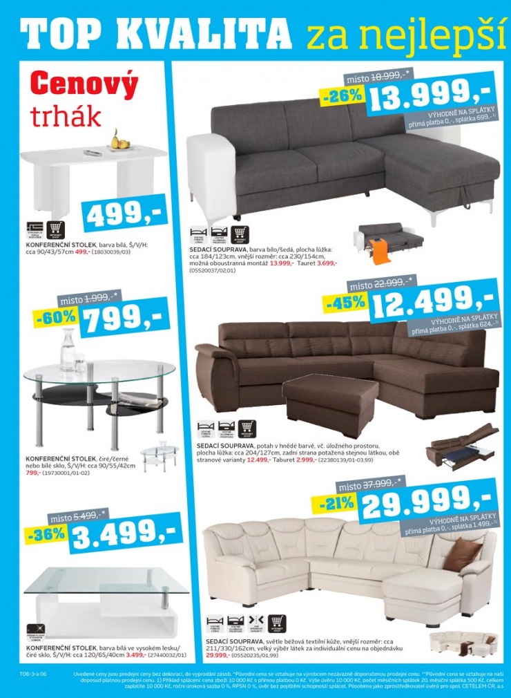 leták Mobelix Aktuální prospekt od 5.8.2013 strana 1 leták Mobelix Aktuální prospekt od 5.8.2013 strana 1