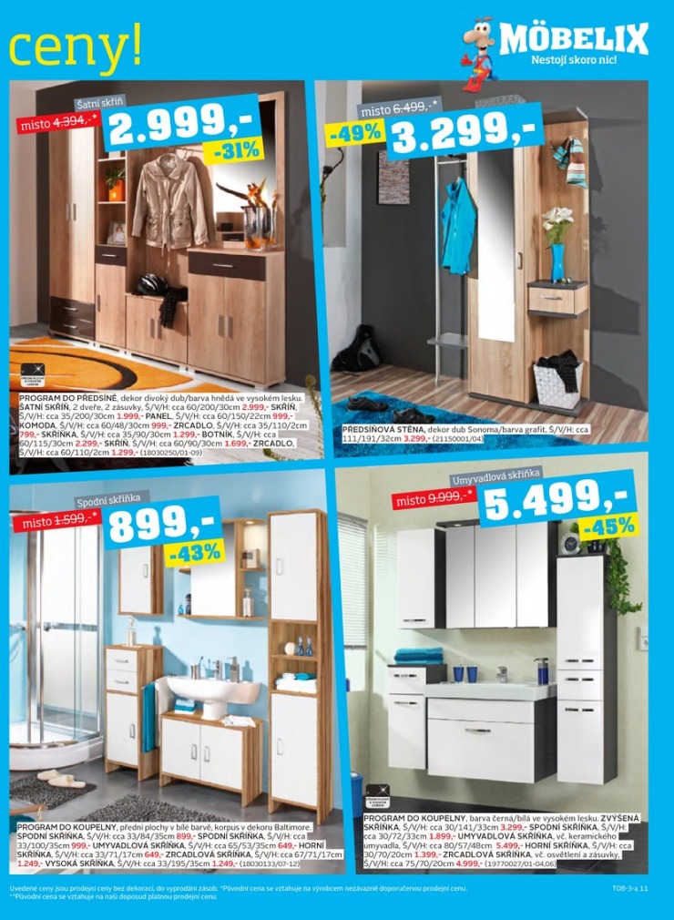 let�k Mobelix Aktu�ln� prospekt od 5.8.2013 strana 1