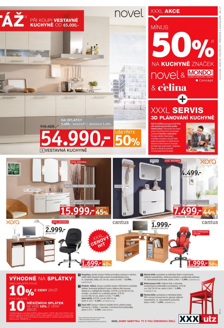 let�k XXXLutz dod�n� a mont� zdarma od 5.8.2013 strana 1