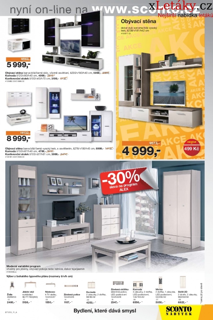 leták Sconto nábytek leták strana 1 leták Sconto nábytek leták strana 1