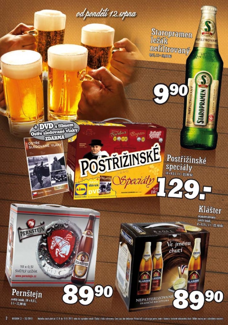 leták Lidl Akční nabídka od 12.8.2013 strana 1 leták Lidl Akční nabídka od 12.8.2013 strana 1