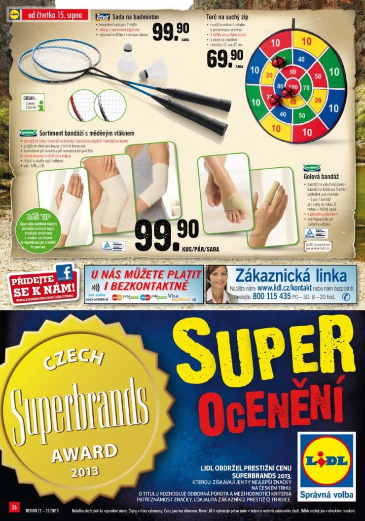 let�k Lidl Ak�n� nab�dka od 12.8.2013 strana 1