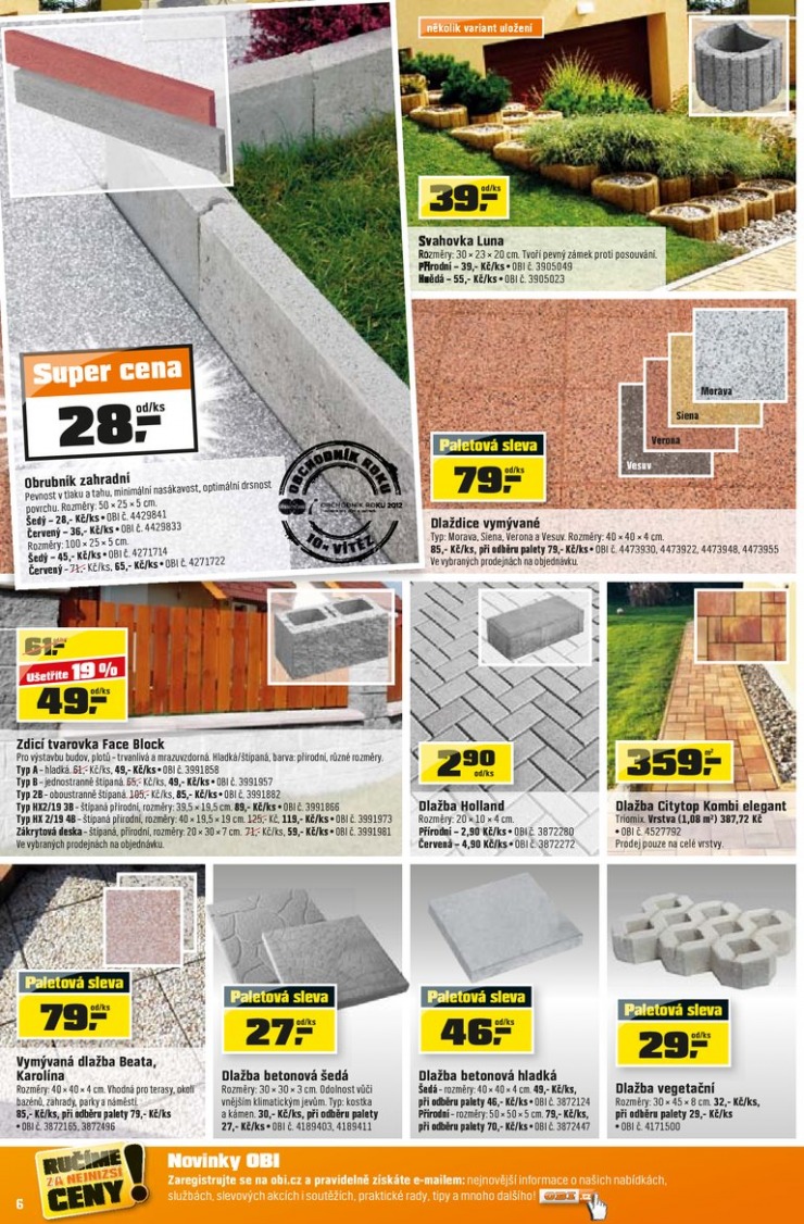 leták OBI Aktuální leták od 8.8.2013 strana 1 leták OBI Aktuální leták od 8.8.2013 strana 1