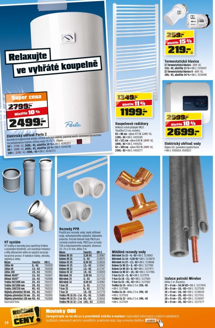 leták OBI Aktuální leták od 8.8.2013 strana 1 leták OBI Aktuální leták od 8.8.2013 strana 1