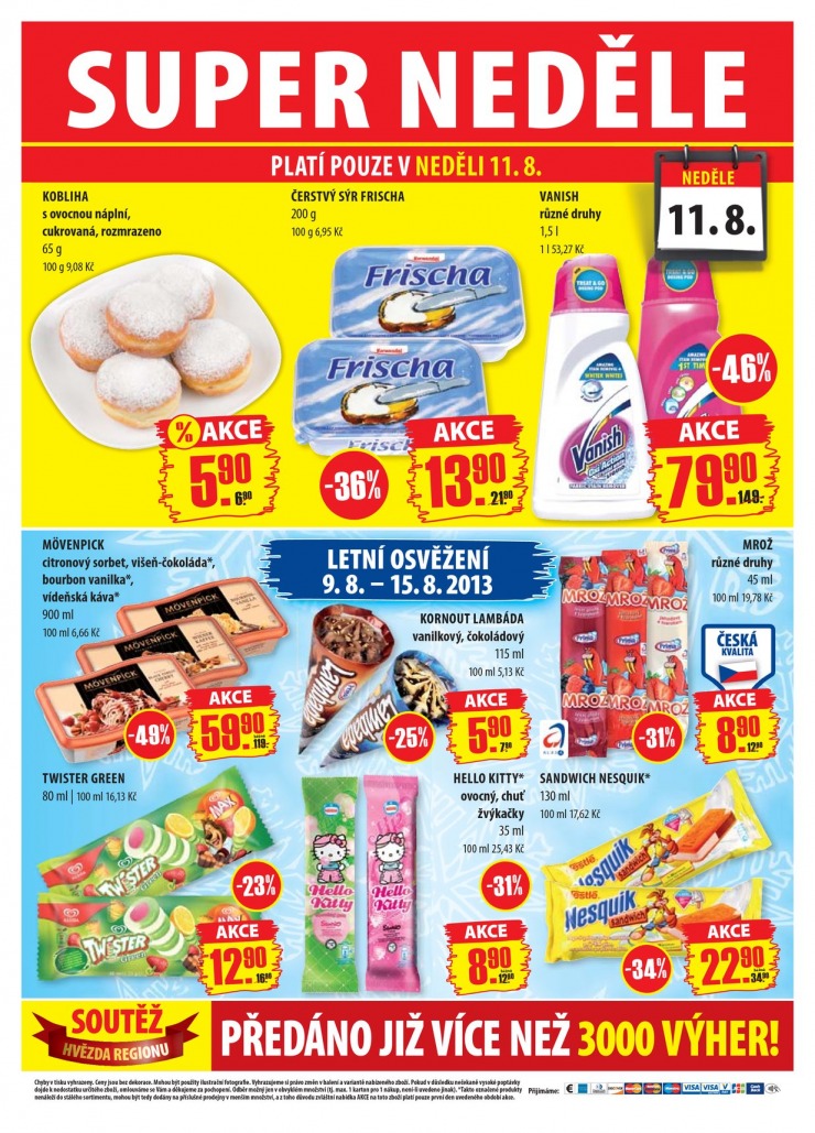 leták Penny Aktuální nabídka od 9.8.2013 strana 1 leták Penny Aktuální nabídka od 9.8.2013 strana 1