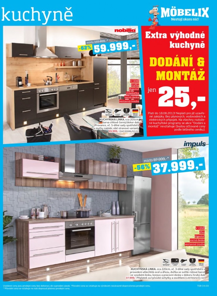 leták Mobelix akční týdny od 12.8.2013 strana 1 leták Mobelix akční týdny od 12.8.2013 strana 1