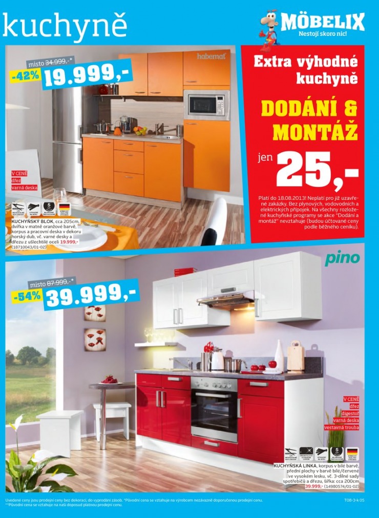 leták Mobelix akční týdny od 12.8.2013 strana 1 leták Mobelix akční týdny od 12.8.2013 strana 1