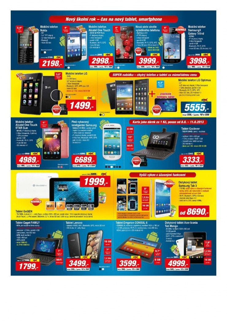 leták Proton Akční leták od 8.8.2013 strana 1 leták Proton Akční leták od 8.8.2013 strana 1