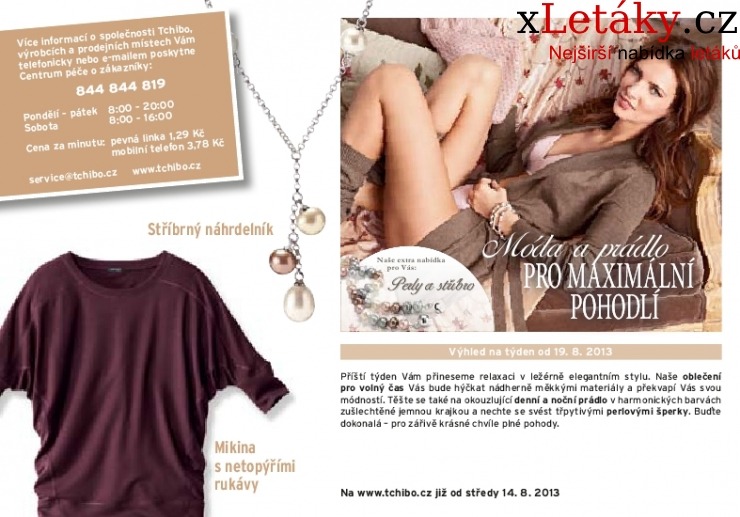 leták Tchibo leták strana 1 leták Tchibo leták strana 1