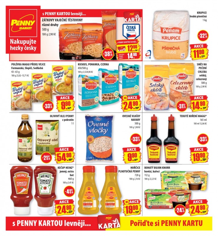 let�k Penny Aktu�ln� nab�dka od 12.8.2013 strana 1