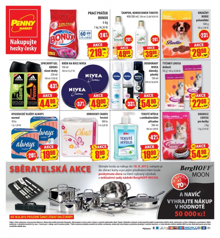 leták Penny Aktuální nabídka od 12.8.2013 strana 1 leták Penny Aktuální nabídka od 12.8.2013 strana 1