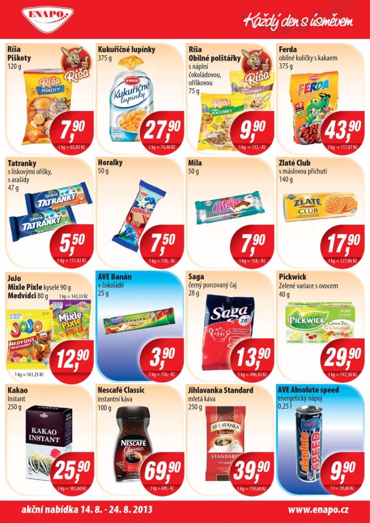 let�k Enapo Ak�n� let�k od 14.8.2013 strana 1