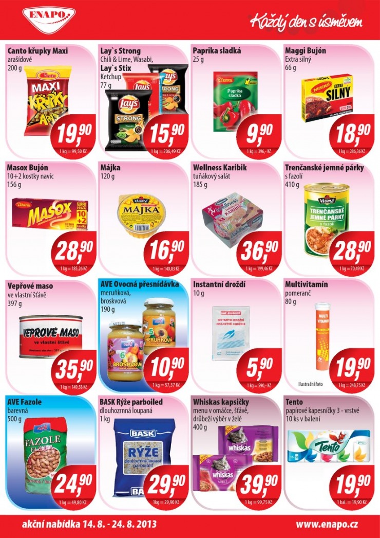 let�k Enapo Ak�n� let�k od 14.8.2013 strana 1