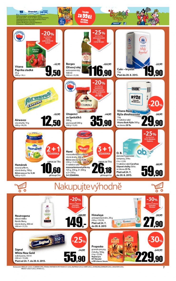 let�k Tesco velk� hypermarkety od 14.8.2013 strana 1