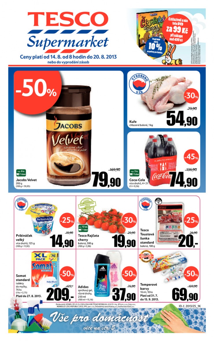 letk Tesco supermarkety od 14.8.2013 strana 1