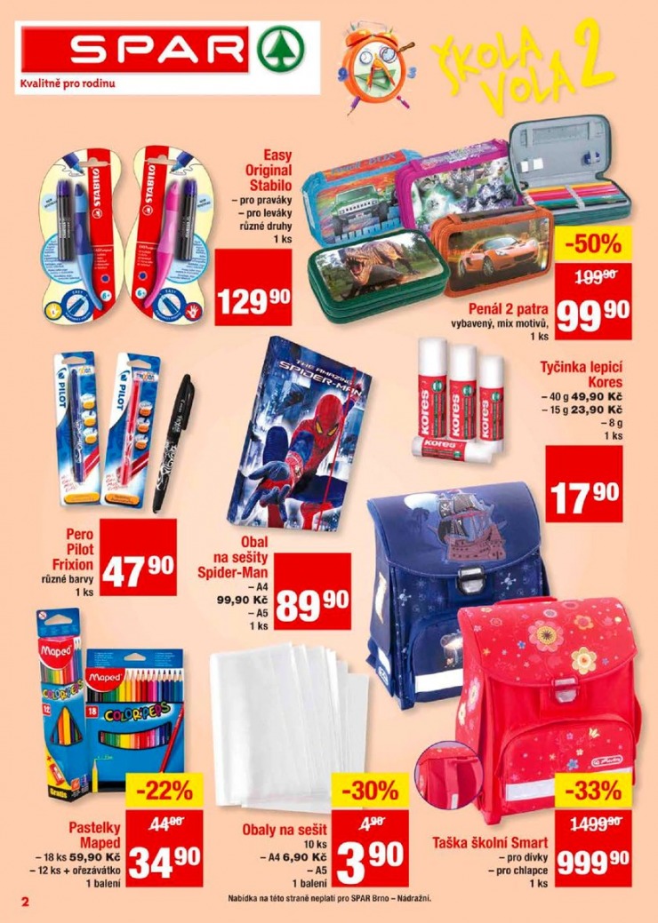 leták Interspar nabídka Spar od 14.8.2013 strana 1 leták Interspar nabídka Spar od 14.8.2013 strana 1