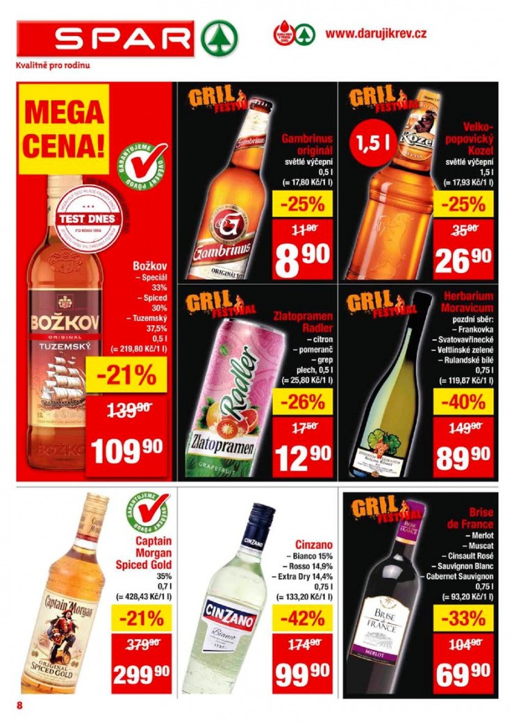 leták Interspar nabídka Spar od 14.8.2013 strana 1 leták Interspar nabídka Spar od 14.8.2013 strana 1