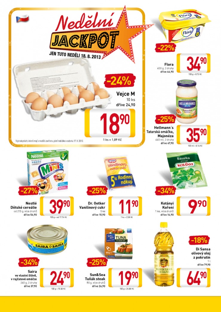 let�k Billa velk� od 14.8.2013 strana 1