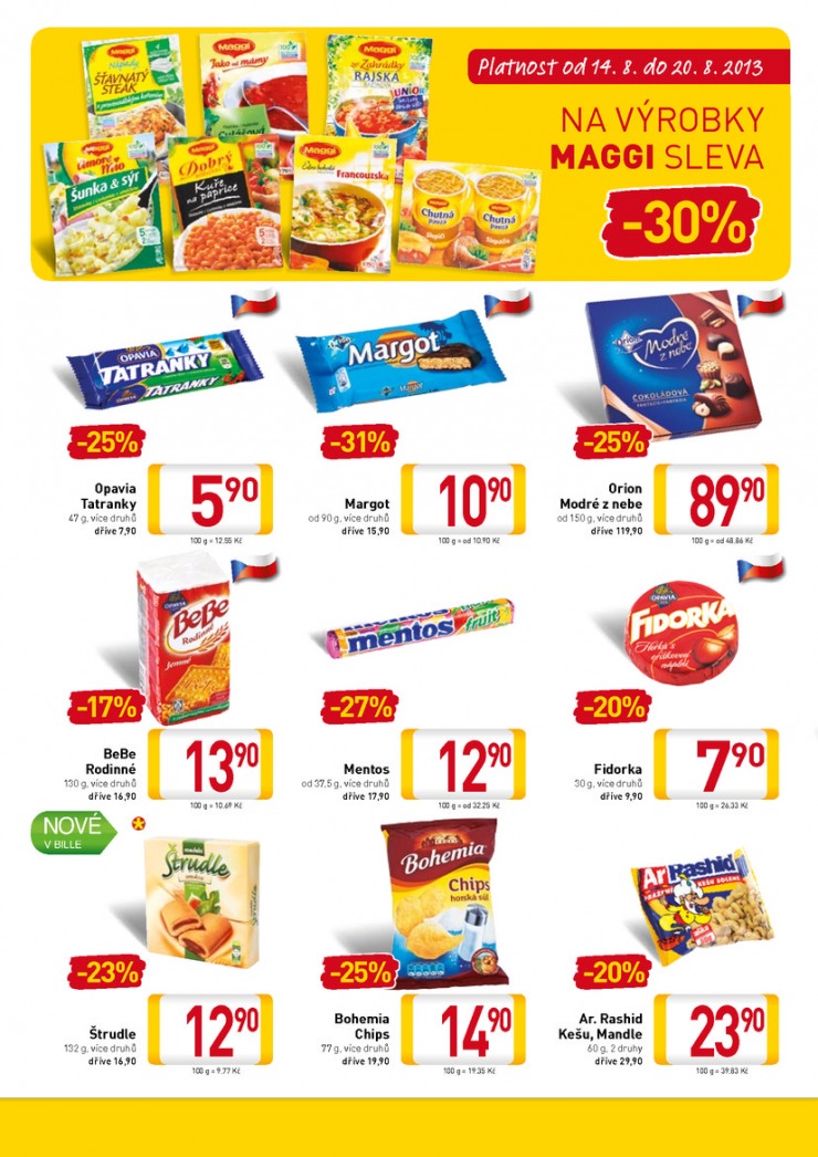 let�k Billa velk� od 14.8.2013 strana 1