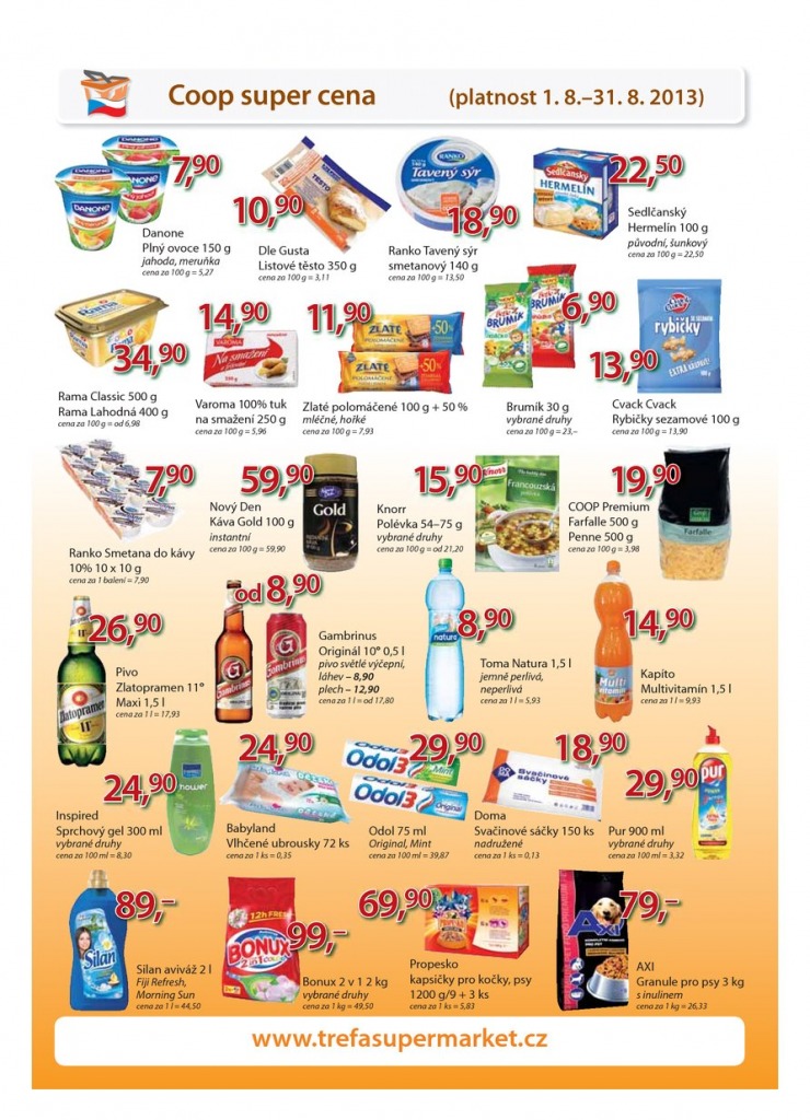 let�k COOP Trefa od 14.8.2013 strana 1