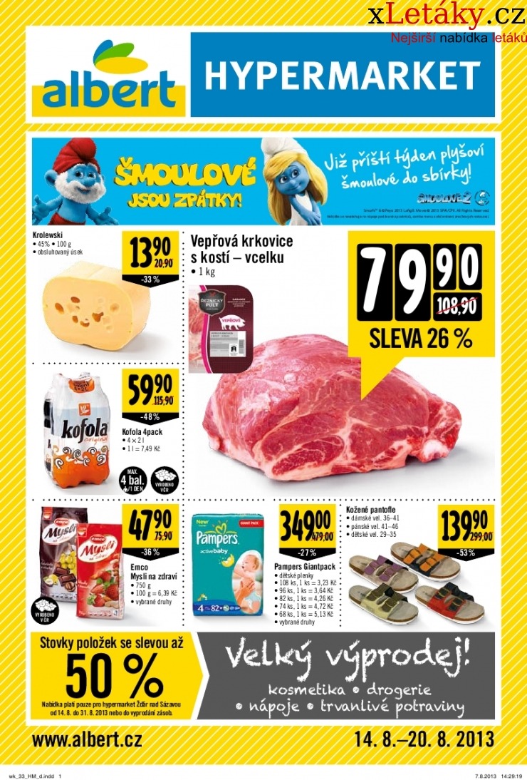 leták Albert Hypermarket akční leták strana 1 leták Albert Hypermarket akční leták strana 1