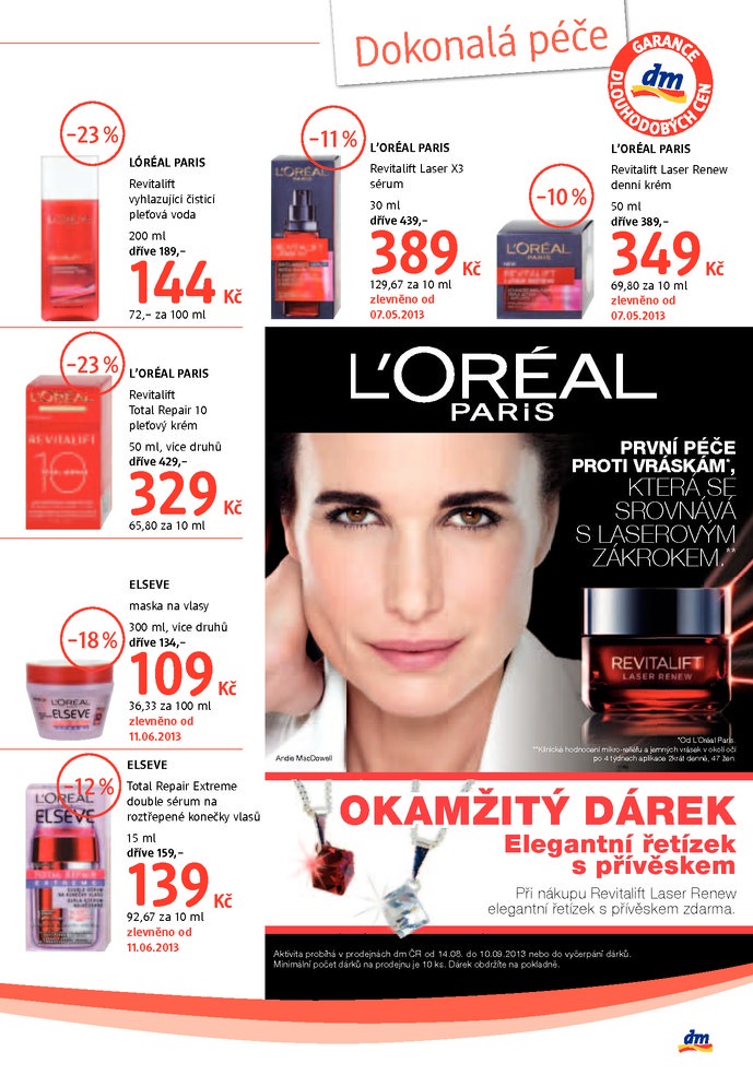 letk DM drogerie Journal 2 od 14.8.2013 strana 1