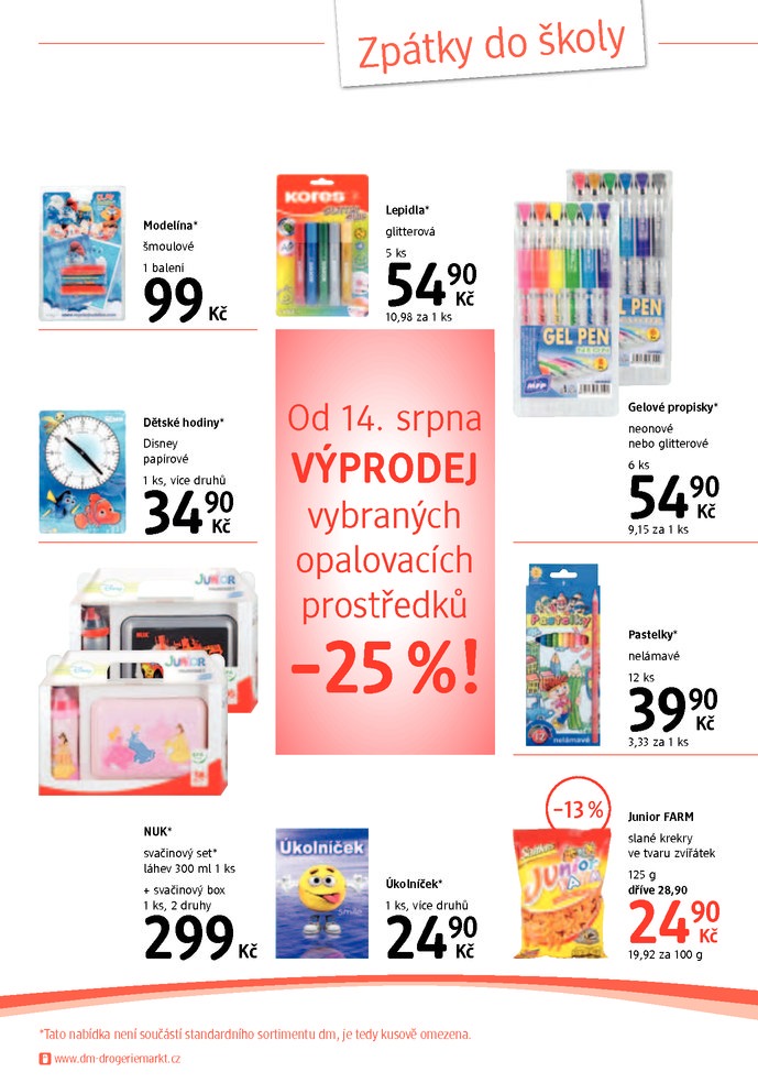 leták DM drogerie Journal 2 od 14.8.2013 strana 1 leták DM drogerie Journal 2 od 14.8.2013 strana 1