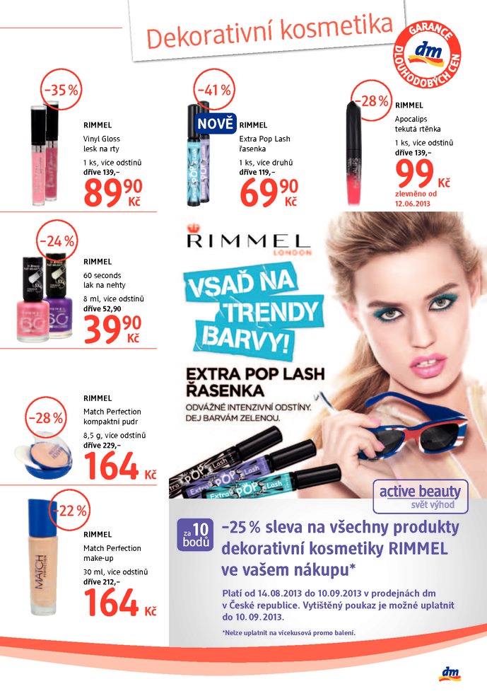 leták DM drogerie Journal 2 od 14.8.2013 strana 1 leták DM drogerie Journal 2 od 14.8.2013 strana 1