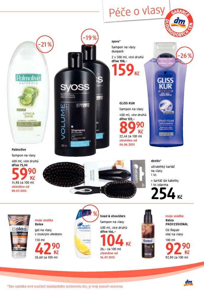 let�k DM drogerie Journal od 14.8.2013 strana 1