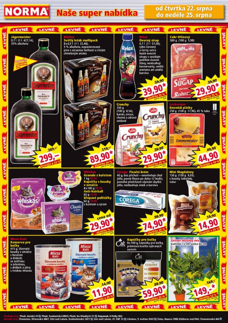 let�k Norma Aktu�ln� let�k od 19.8.2013 strana 1