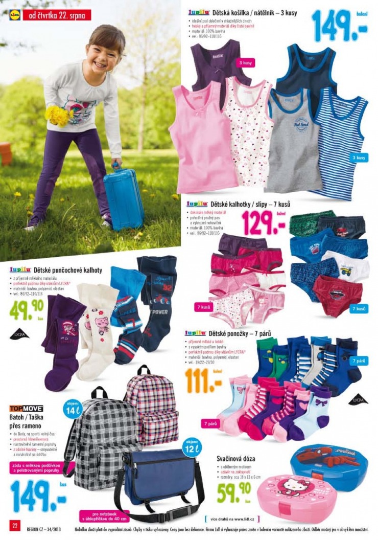 let�k Lidl Ak�n� nab�dka od 19.8.2013 strana 1