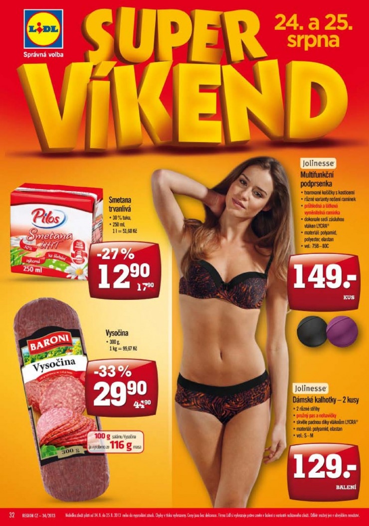 leták Lidl Akční nabídka od 19.8.2013 strana 1 leták Lidl Akční nabídka od 19.8.2013 strana 1