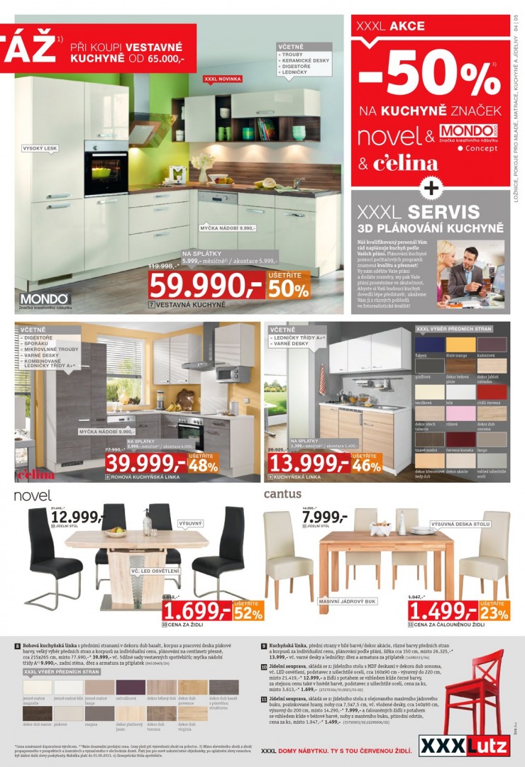 let�k XXXLutz Aktu�ln� prospekt od 19.8.2013 strana 1