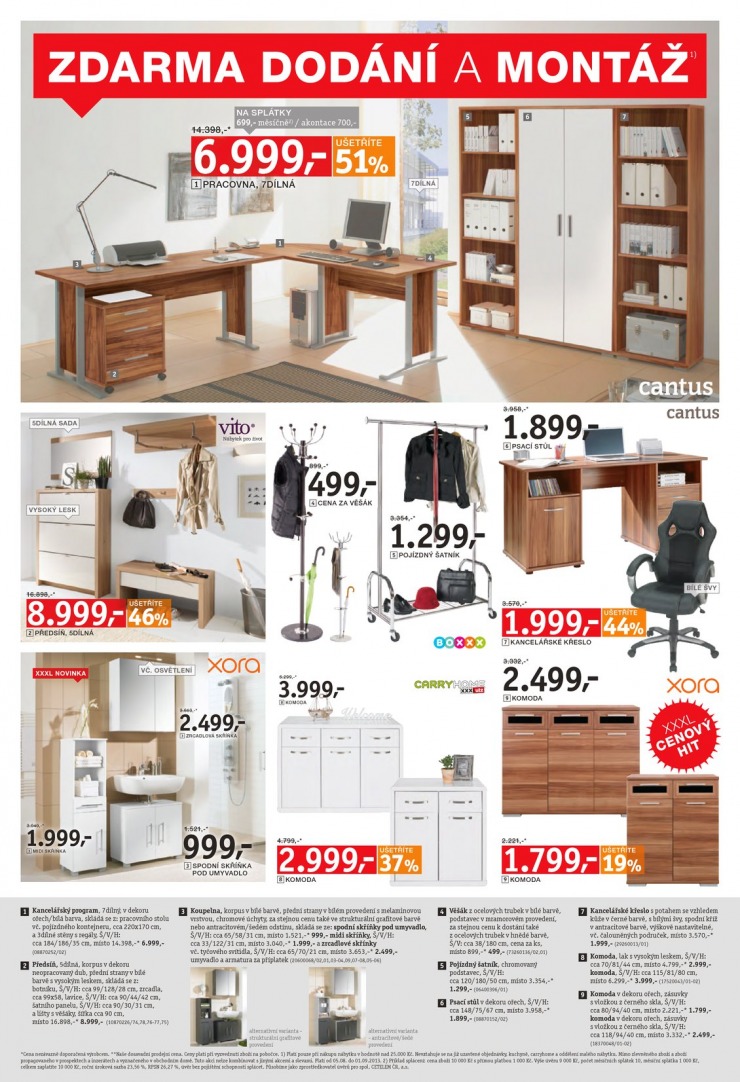 let�k XXXLutz Aktu�ln� prospekt od 19.8.2013 strana 1