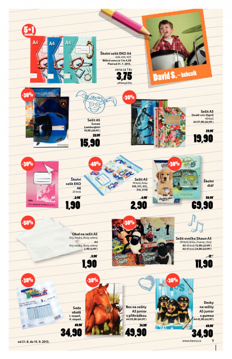 let�k Tesco hur� do �koly od 21.8.2013 strana 1