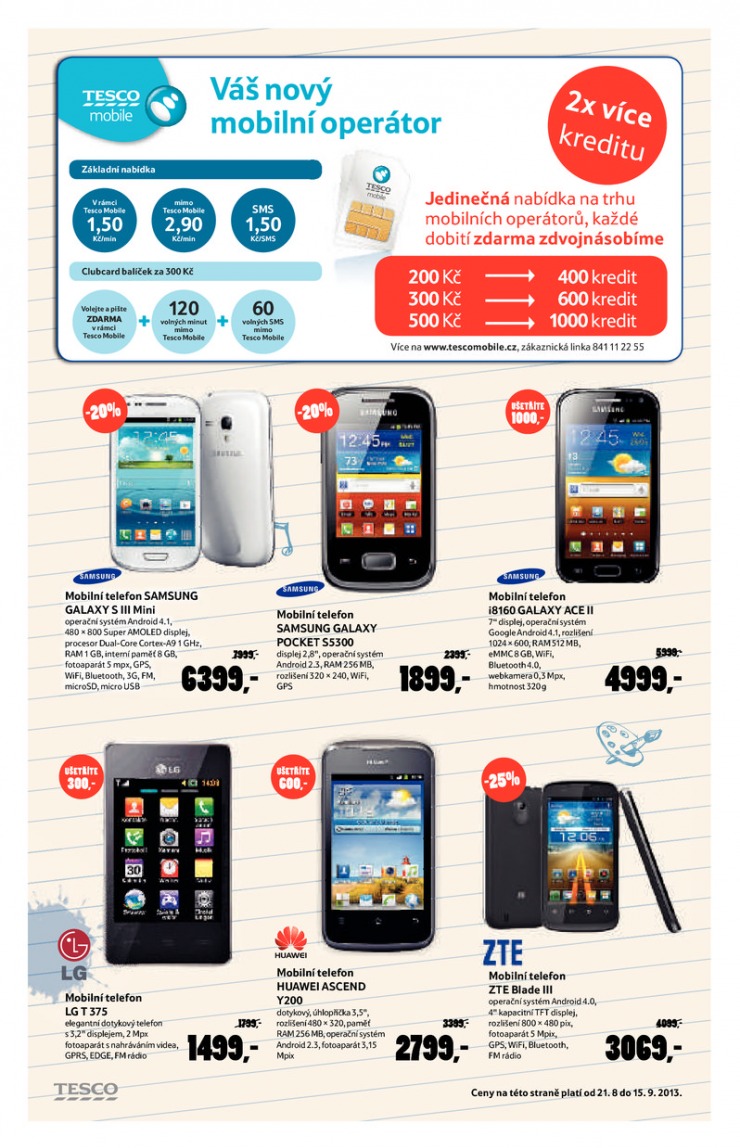 let�k Tesco hur� do �koly od 21.8.2013 strana 1