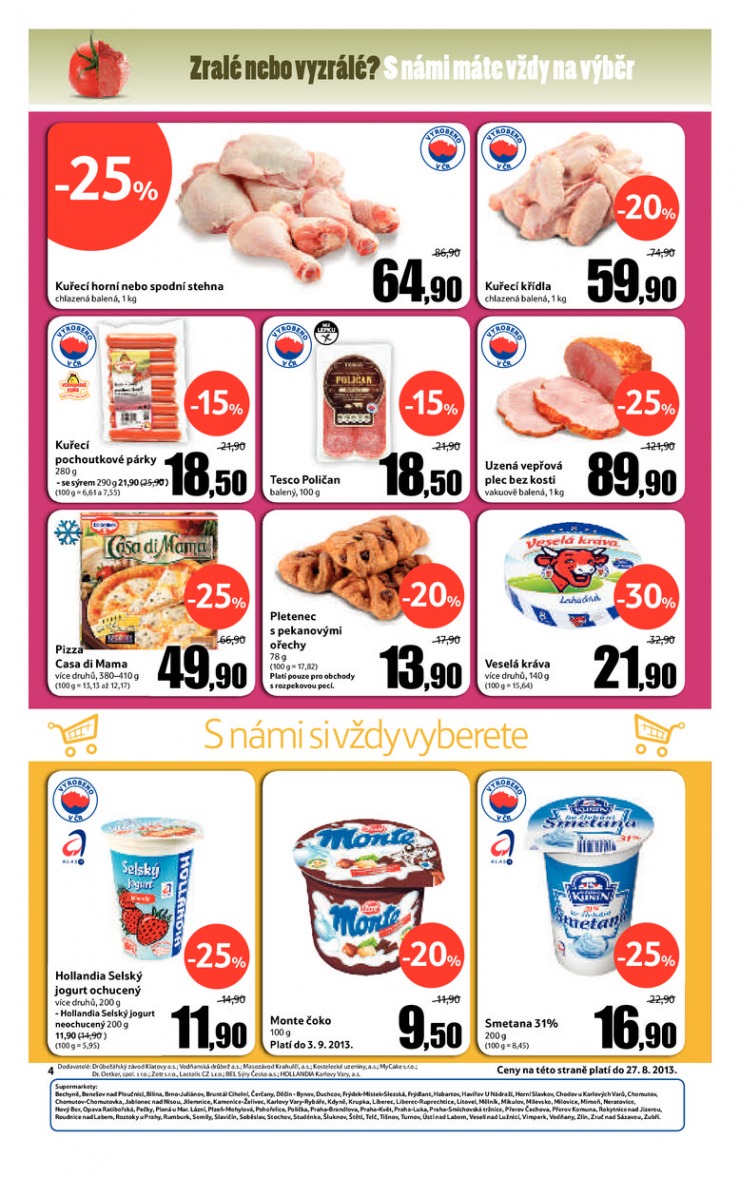 leták Tesco supermarkety od 21.8.2013 strana 1 leták Tesco supermarkety od 21.8.2013 strana 1