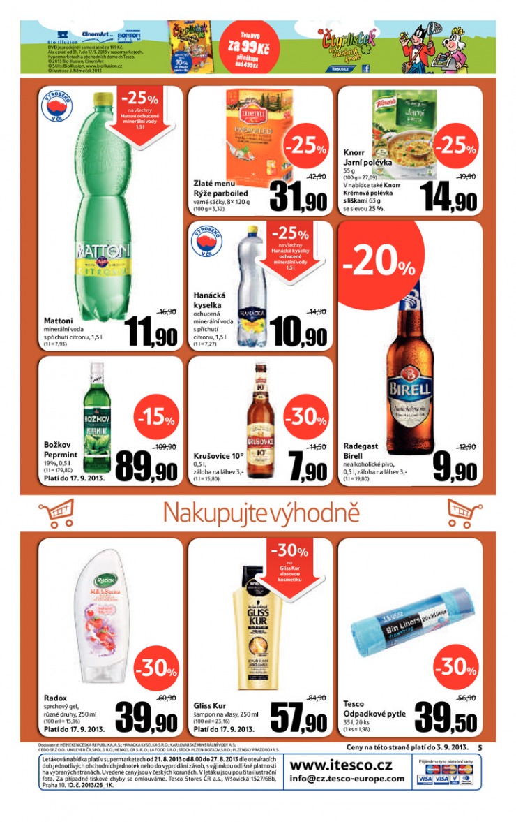 leták Tesco supermarkety od 21.8.2013 strana 1 leták Tesco supermarkety od 21.8.2013 strana 1