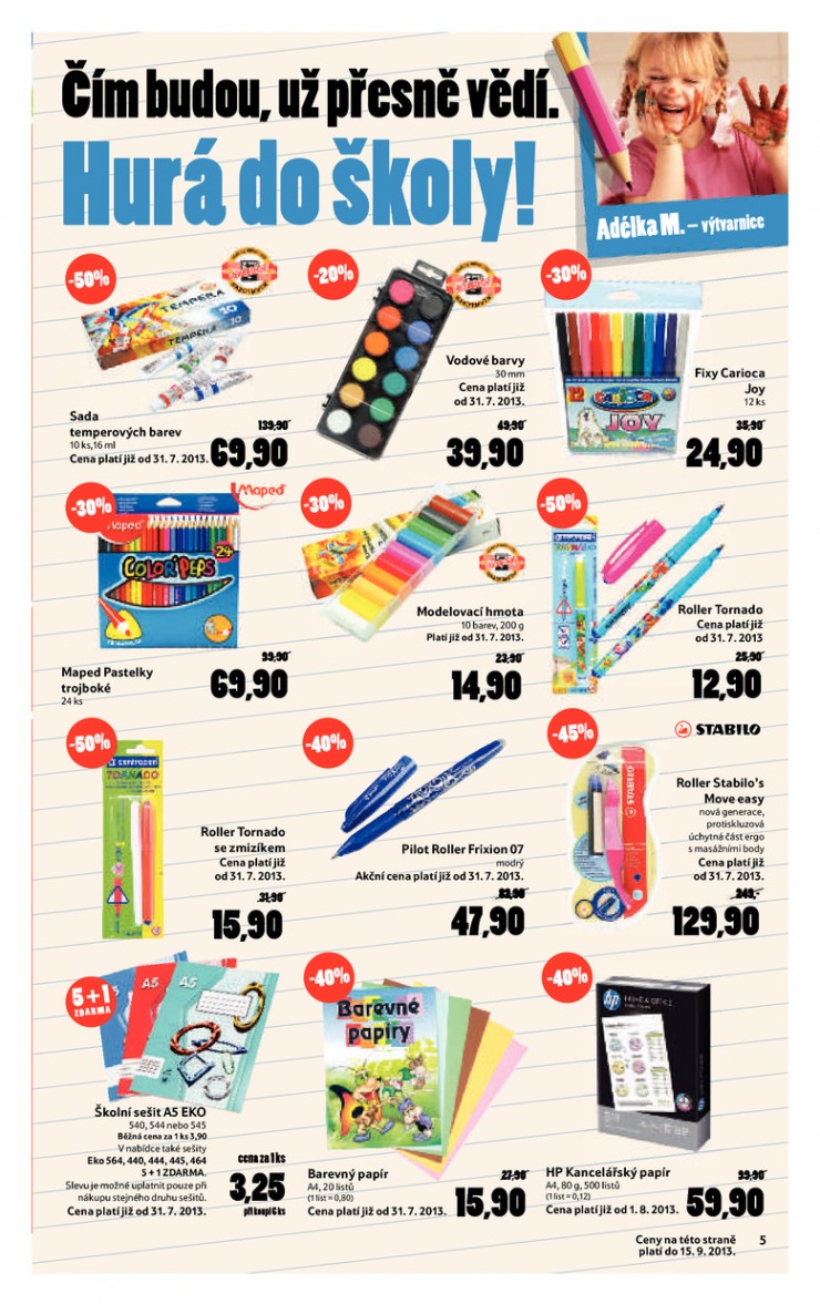 let�k Tesco Expres obchody od 21.8.2013 strana 1